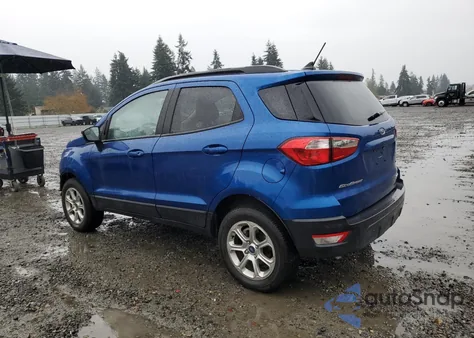 2021 Ford Ecosport Se z USA, uszkodzony, nr VIN MAJ6S3GLXMC442140